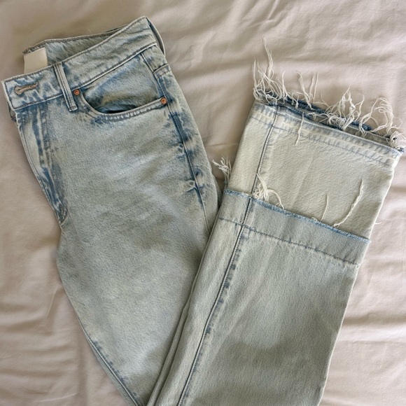 MOTHER Insider Double Double Fray Hem Size 27 - Picture 9 of 9